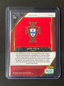 2020 Panini Select UEFA Euro Soccer Joao Felix Field Level Tri-Color