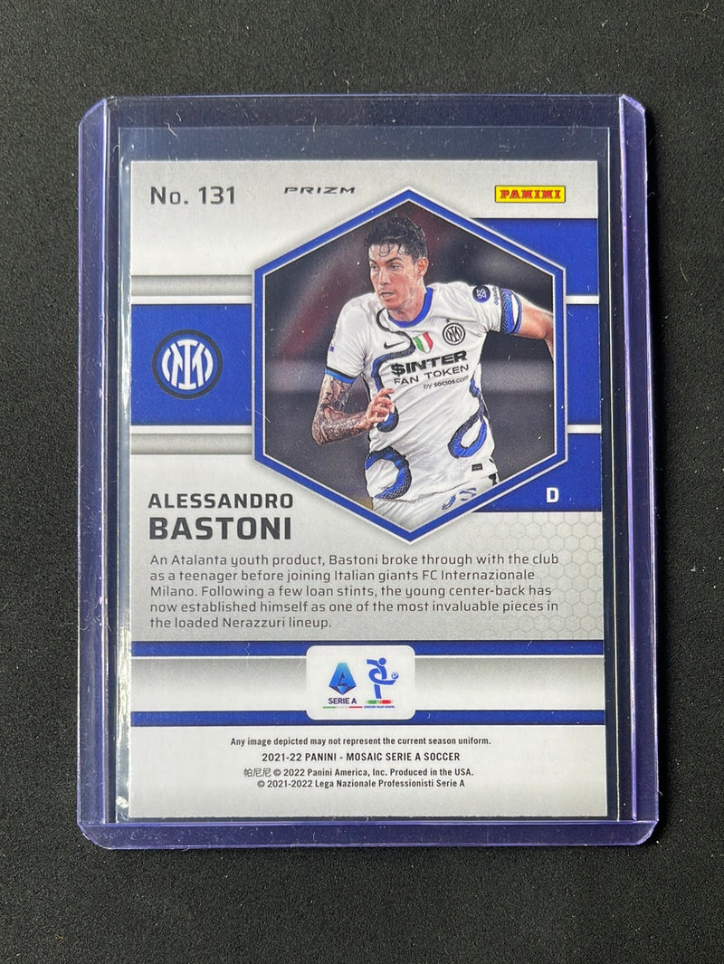 2021-22 Panini Mosaic Serie A Alessandro Bastoni Mosaic