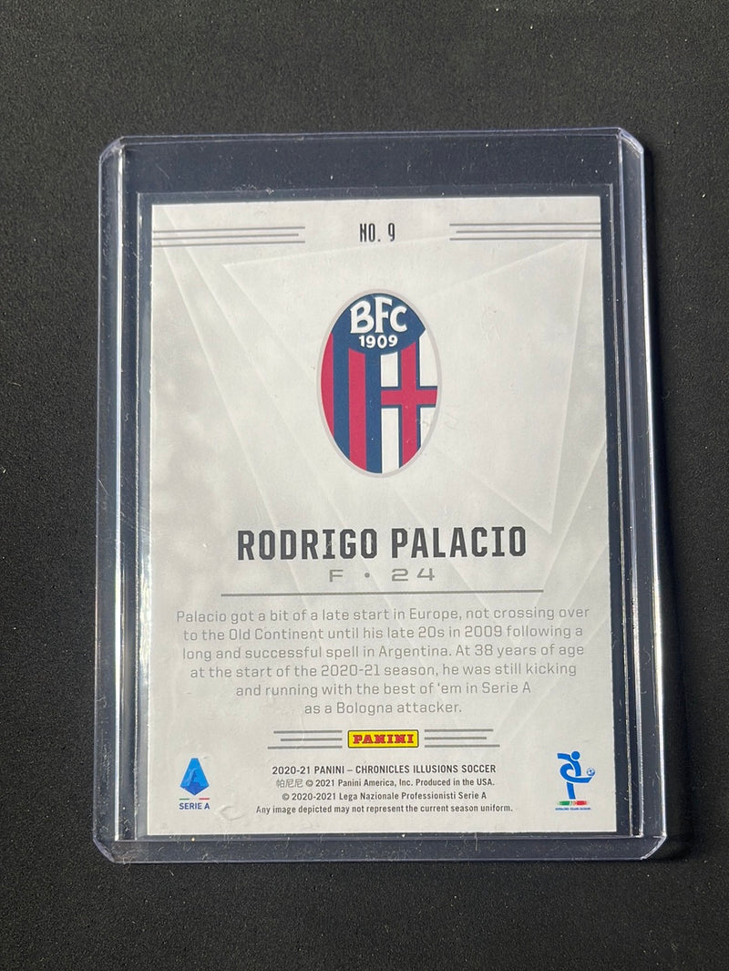 2020-21 Panini Chronicles Rodrigo Palacio Illusions Serie A Silver Circles