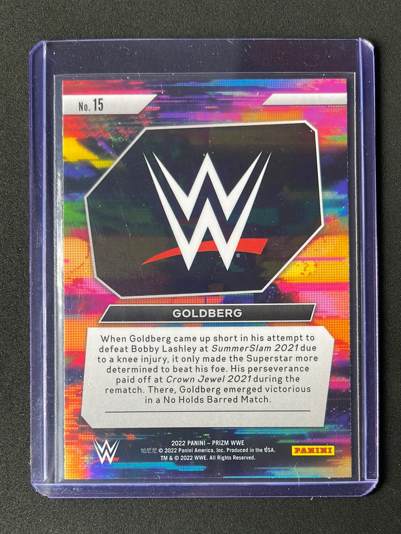 2022 Prizm WWE Goldberg Next Level