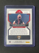 2022 Prizm WWE Rampage Brown Silver Prizm