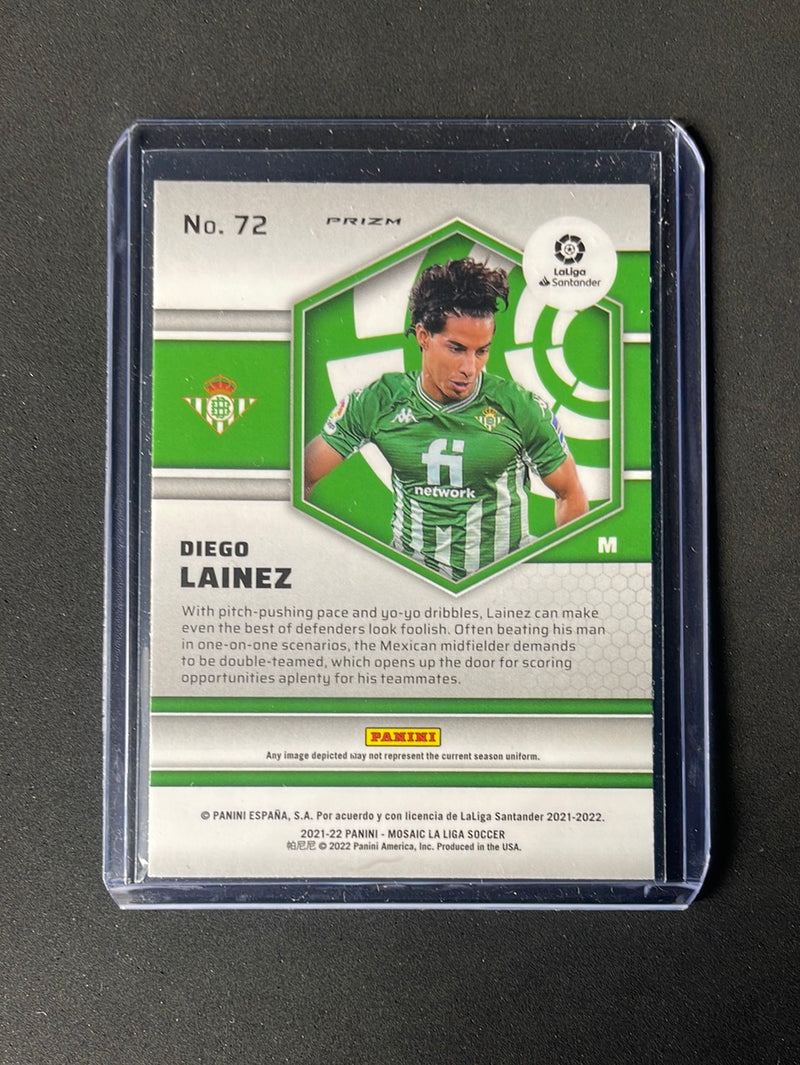 2021-22 Panini Mosaic La Liga Diego Lainez Mosaic