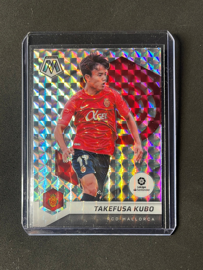 2021-22 Panini Mosaic La Liga Takefusa Kubo Mosaic