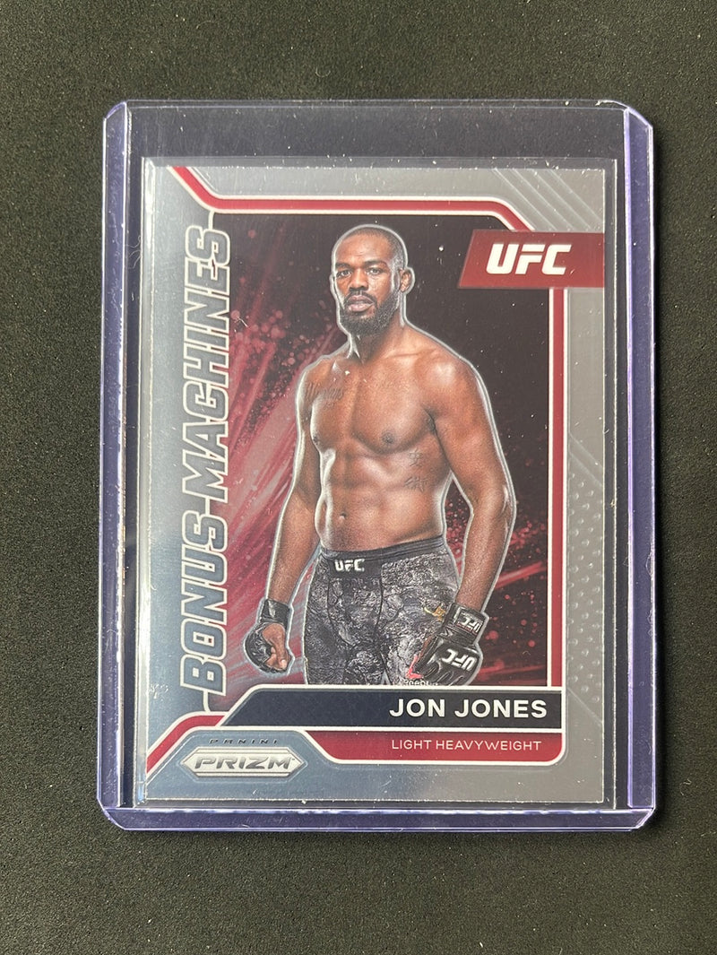 2022 Panini Prizm UFC Jon Jones Bonus Machines