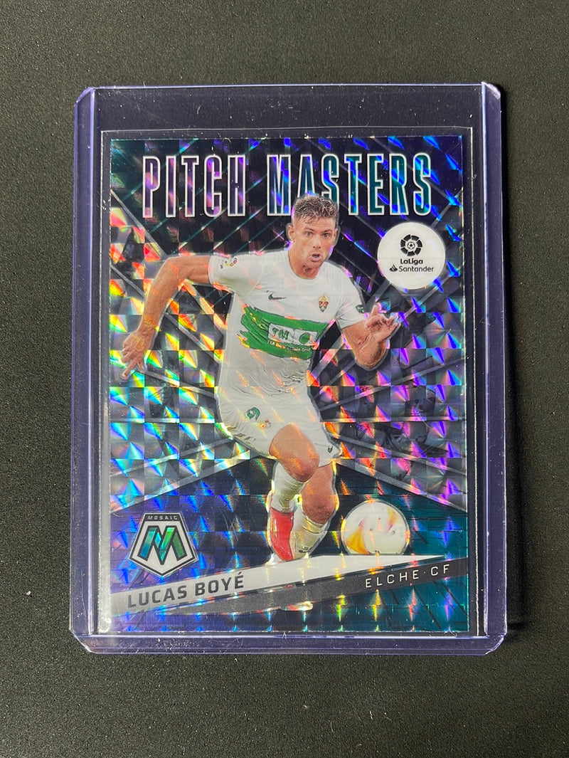 2021-22 Panini Mosaic La Liga Lucas Boye Pitch Masters