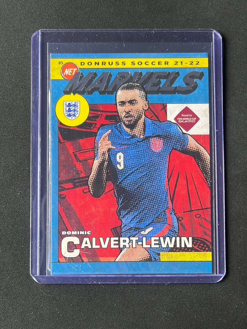 2021-22 Panini Donruss Road To Qatar Dominic Calvert-Lewin Net Marvels