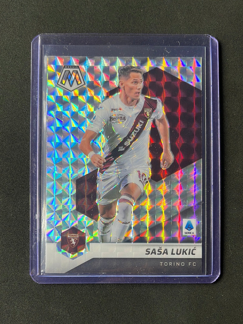 2021-22 Panini Mosaic Serie A Sasa Lukic Mosaic