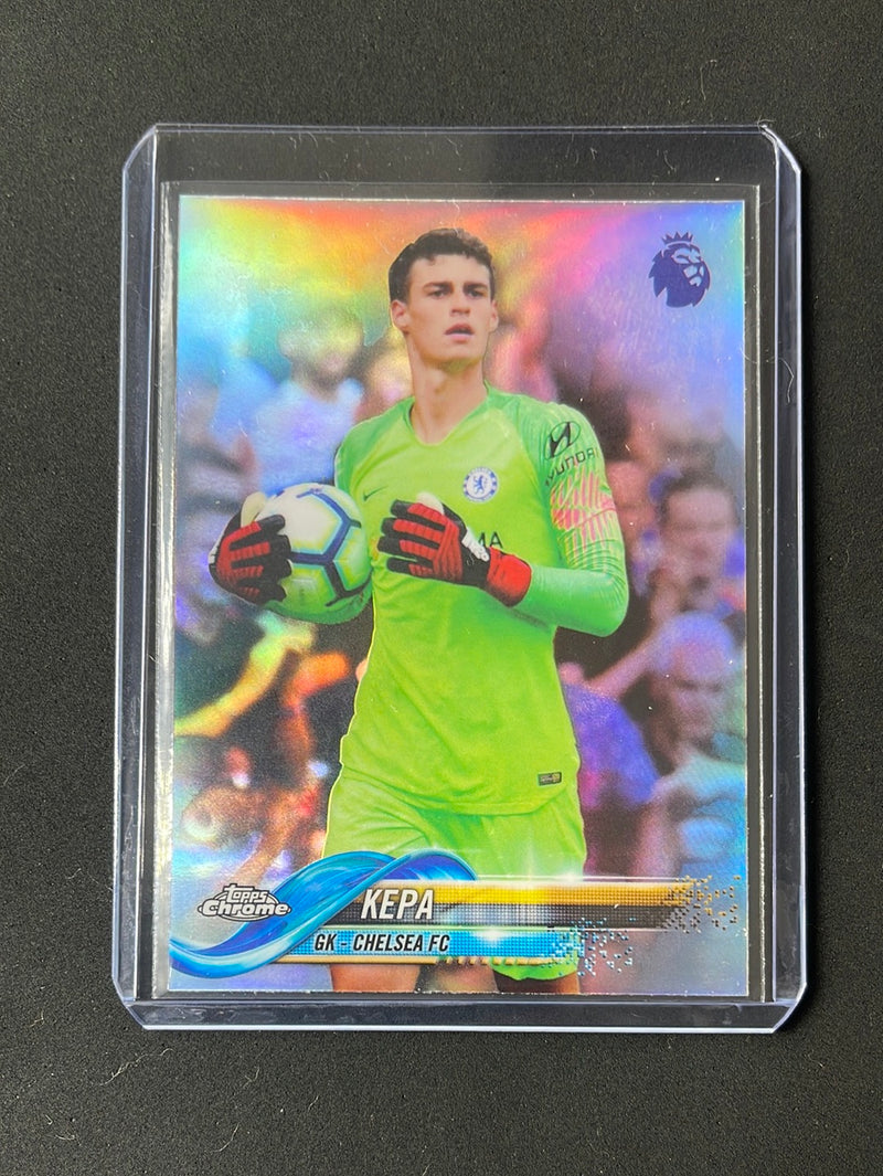 2018-19 Topps Chrome Premier League Kepa Refractor