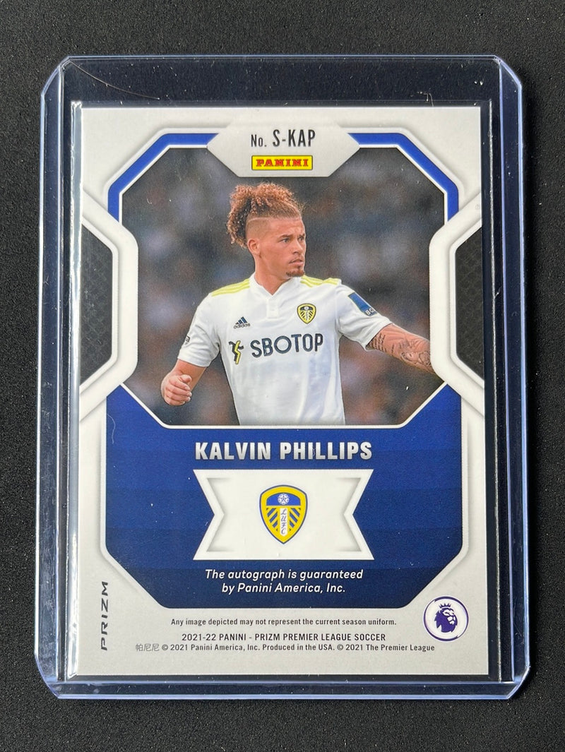 2021-22 Prizm Premier League Kalvin Phillips Signatures Autograph Choice S-KAP