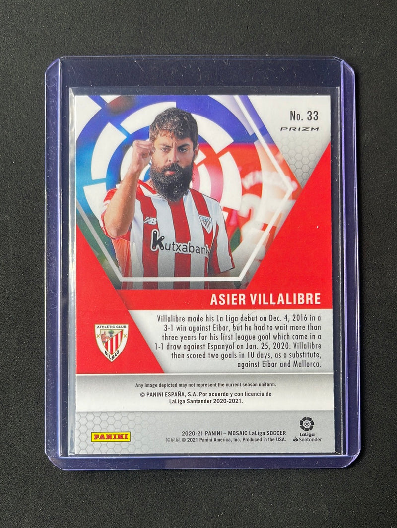 2020-21 Mosaic La Liga Asier Villalibre Red