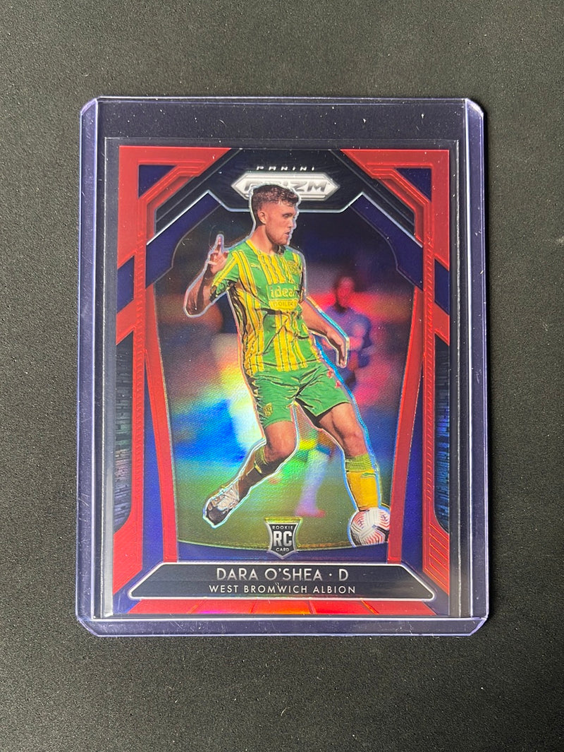 2020-21 Panini Prizm Premier League Dara O'Shea Red Prizm 3/149