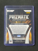 2022 Prizm WWE Sasha Banks Prizmatic Entrances