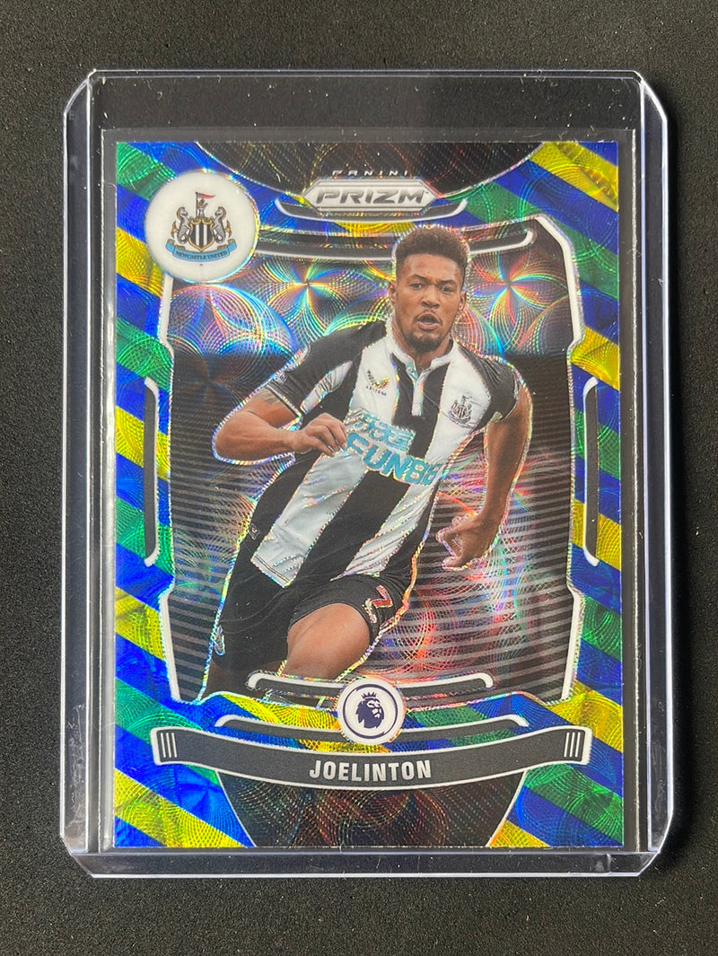 2021-22 Prizm Premier League Joelinton Blue/Yellow/Green Choice Prizm