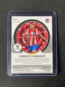 2021-22 Panini Mosaic La Liga Yannick Carrasco Men Of Mastery