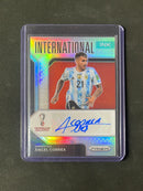 2022 Panini Prizm FIFA World Cup Qatar Angel Correa International Ink Silver 44/199