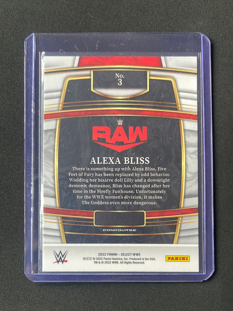 2022 Panini Select WWE Alexa Bliss Concourse