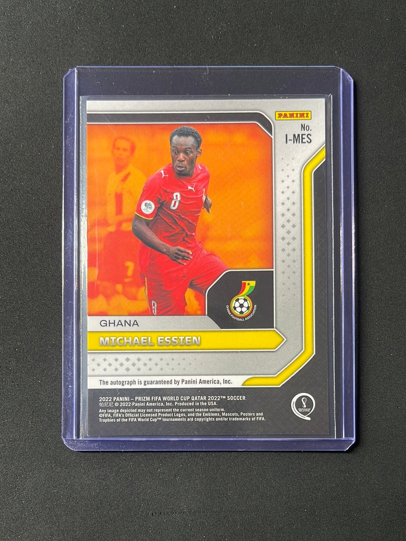 2022 Panini Prizm FIFA World Cup Qatar Michael Essien International Ink