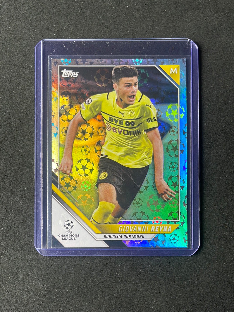 2021-22 Topps UEFA Champions League Giovanni Reyna Starball