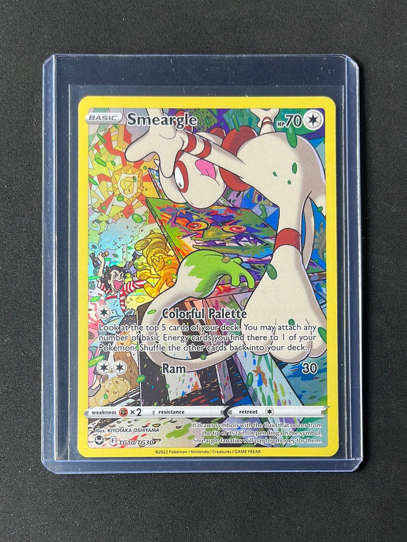 Pokemon TCG Silver Tempest Trainer Gallery Smeargle TG10/TG30