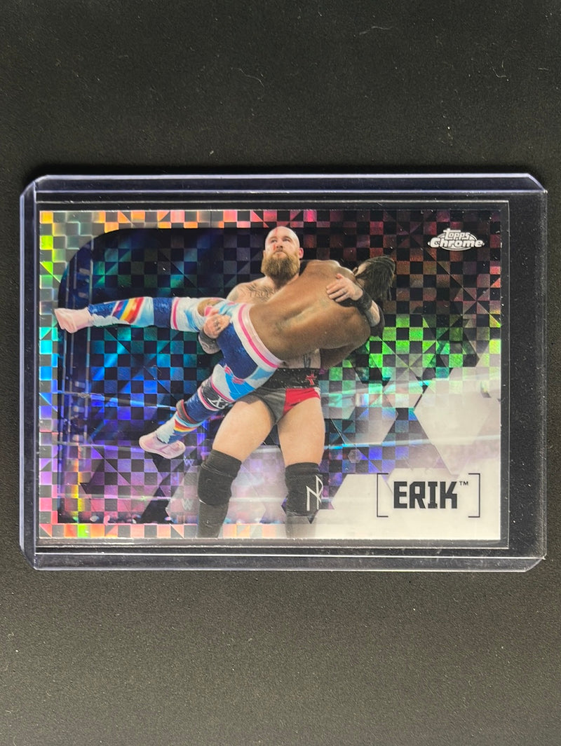 2020 Topps Chrome WWE Erik X-Fractor