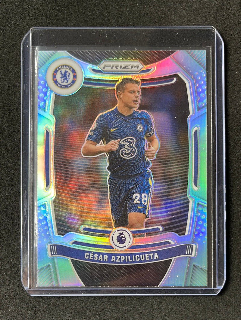 2021-22 Prizm Premier League Cesar Azpilicueta Silver