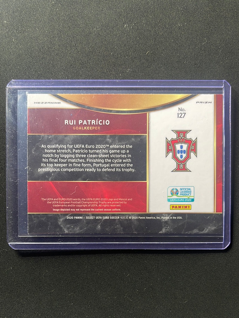 2020 Panini Select UEFA Euro Soccer Rui Patricio Mezzanine Silver