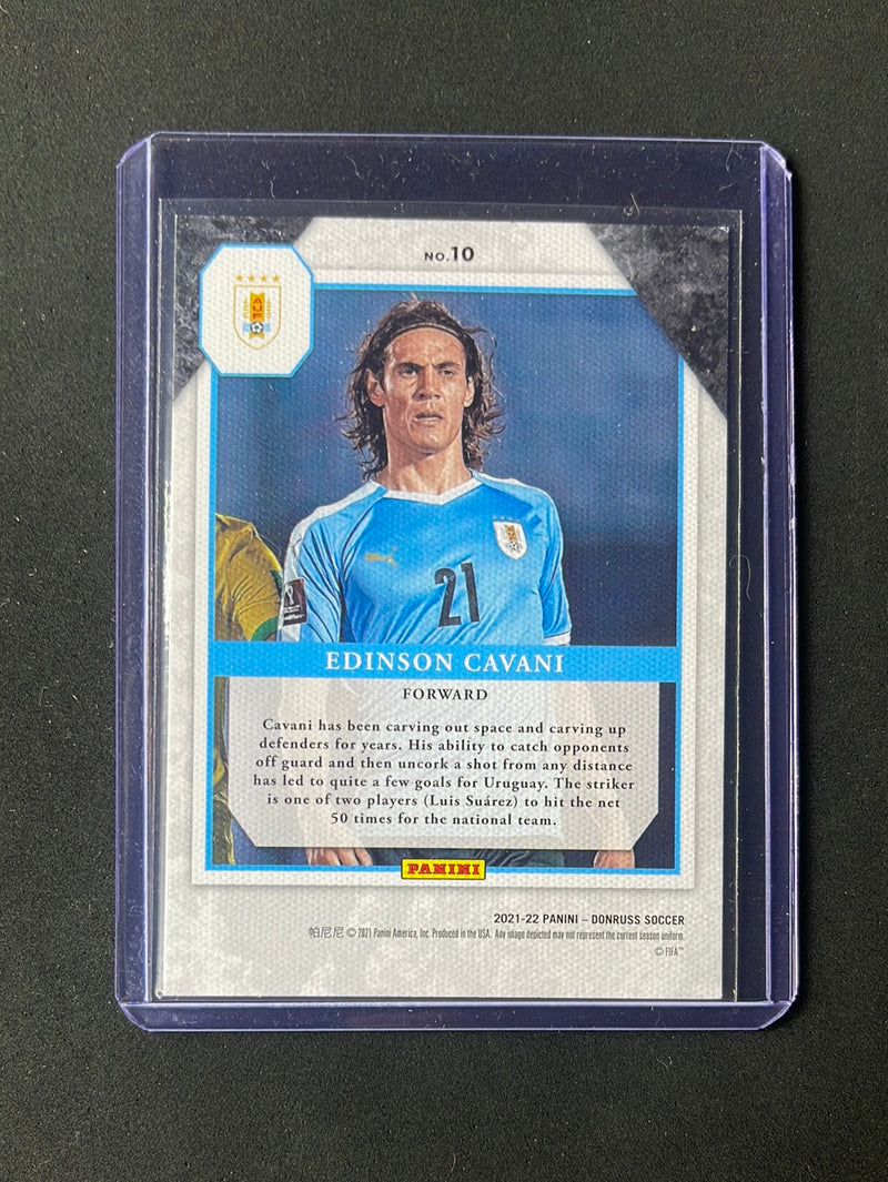 2021-22 Panini Donruss Road To Qatar Edinson Cavani Elite Series