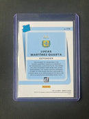 2021-22 Panini Donruss Road To Qatar Lucas Martinez Quarta Green Laser