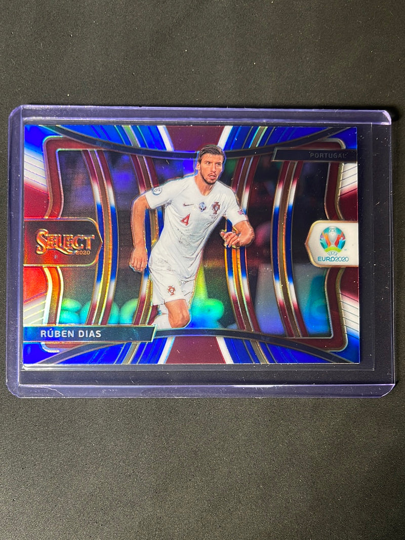 2020 Panini Select UEFA Euro Soccer Ruben Dias Mezzanine Tri-Color