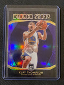 2020-21 Panini NBA Donruss Optic Klay Thompson Winner Stays Purple
