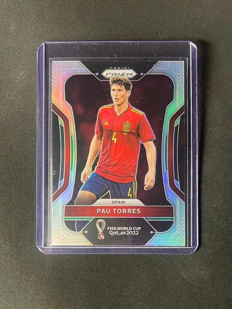 2022 Panini Prizm FIFA World Cup Qatar Pau Torres Silver Prizm