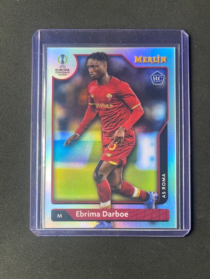 2021-22 Topps Merlin Chrome UEFA Champions League Ebrima Darboe Refractor