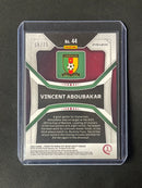2022 Panini Prizm FIFA World Cup Qatar Vincent Aboubakar Blue Mojo Prizm 58/75