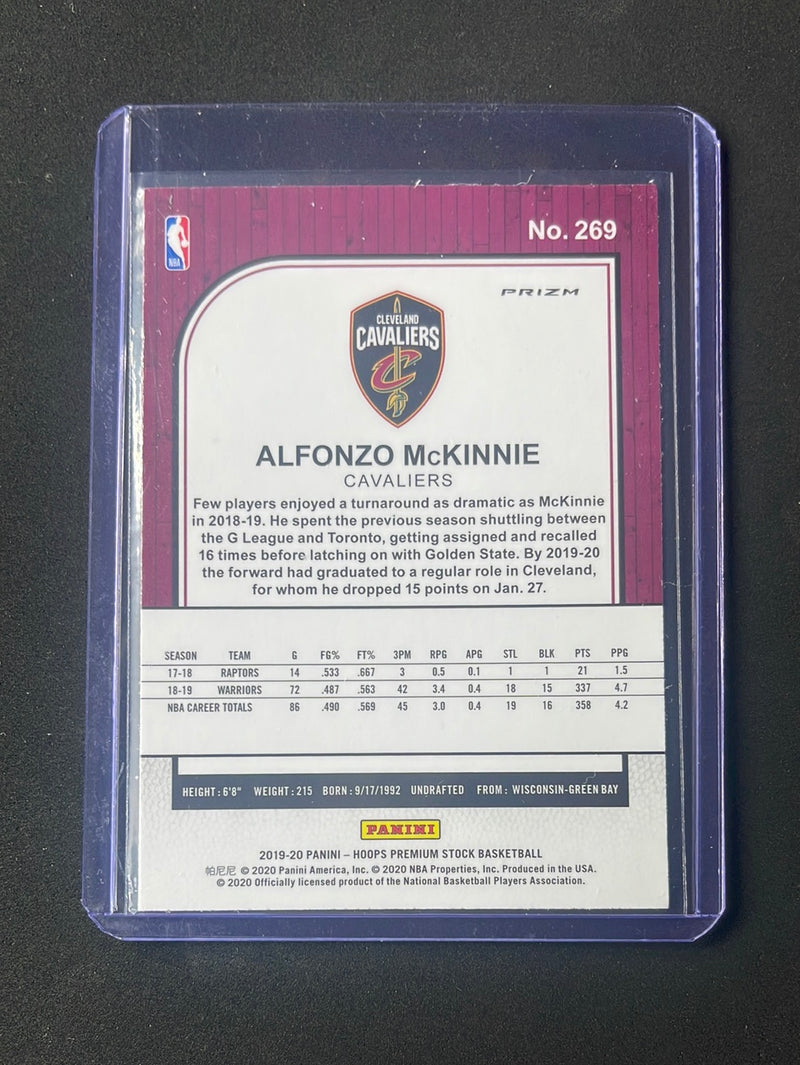 2019-20 Hoops Premium Alfonzo McKinnie Mojo