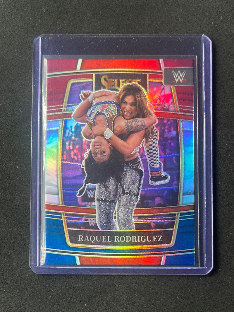 2022 Panini Select WWE Raquel Rodriguez Concourse Silver