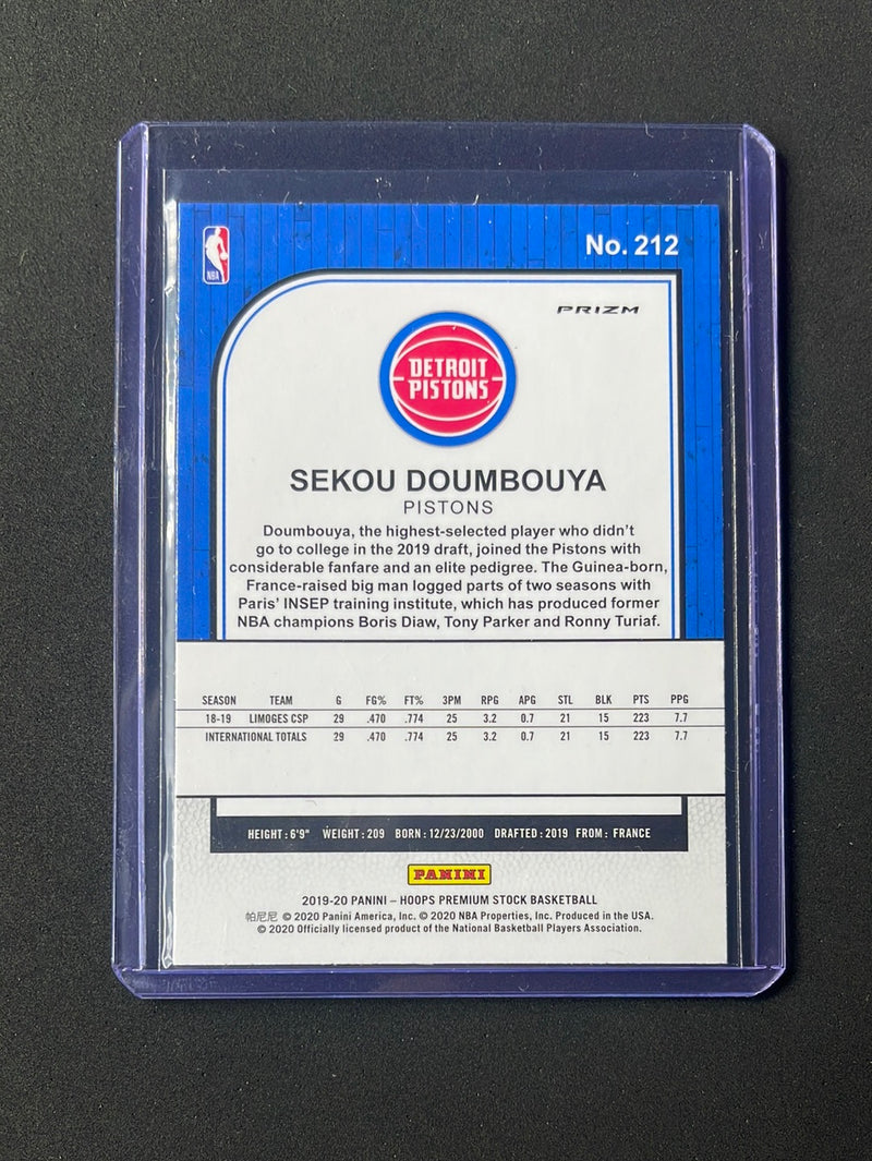 2019-20 Hoops Premium Sekou Doumbouya Flash