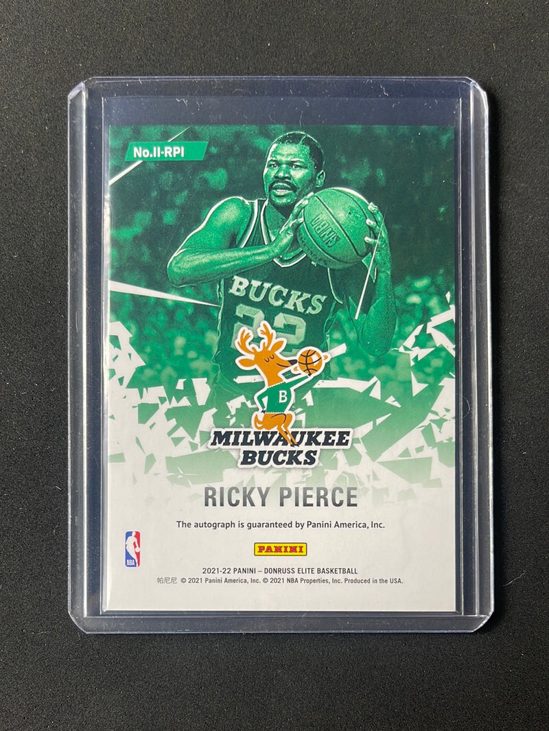 2021-22 Donruss Elite Ricky Pierce Impact Impressions