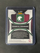 2022 Panini Prizm FIFA World Cup Qatar Yasser Al-Shahrani Red Prizm 270/399