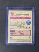 2021-22 Topps UEFA Champions League Gianluigi Donnarumma 1975-76 Topps Footballers