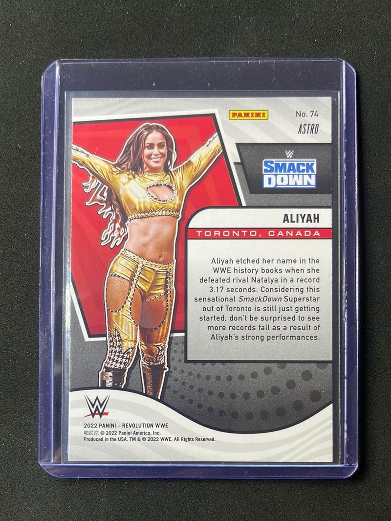 2022 Revolution WWE Aliyah Astro