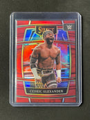 2022 Panini Select WWE Cedric Alexander Concourse Red 121/249
