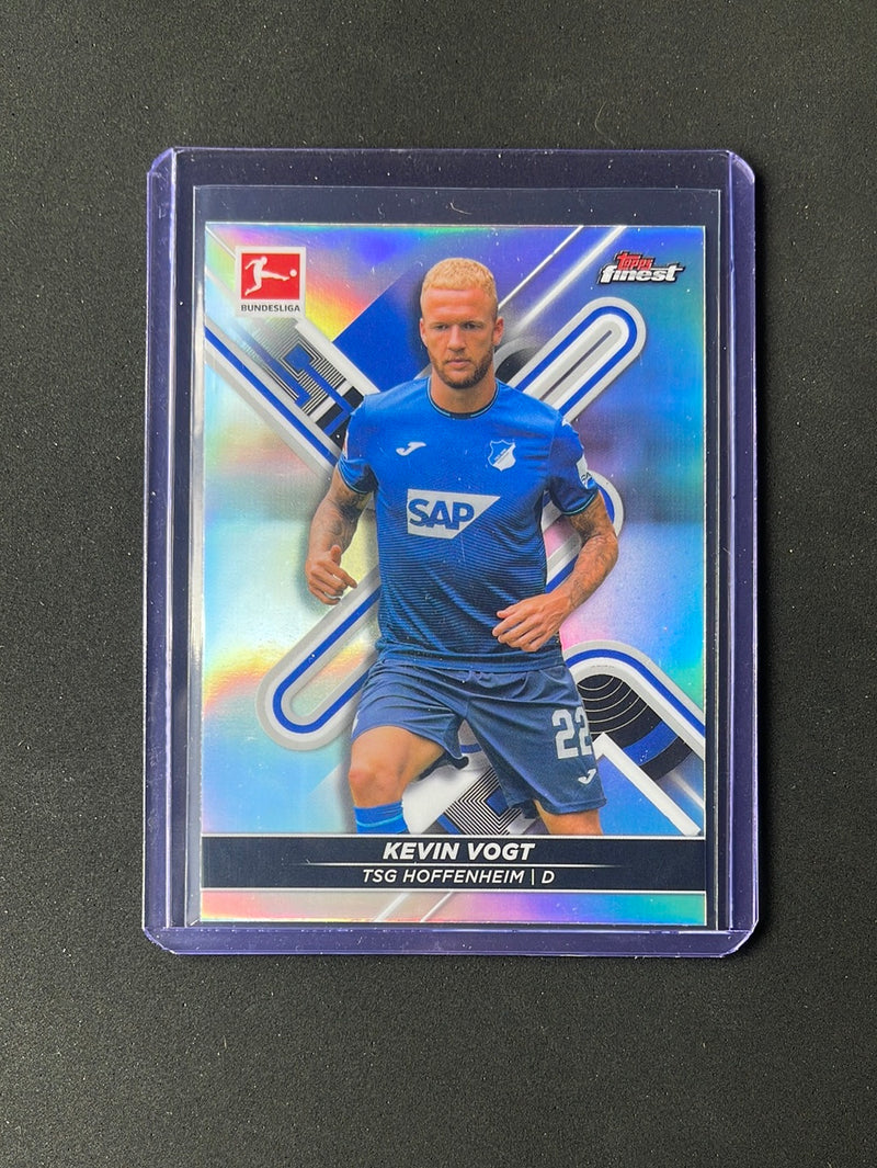 2021-22 Topps Finest Bundesliga Kevin Vogt Refractor