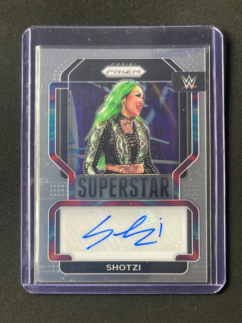 2022 Prizm WWE Shotzi Superstars Autographs