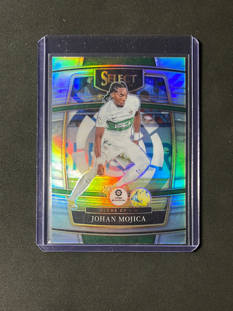 2021-22 Panini Chronicles Soccer Johan Mojica Select La Liga Silver