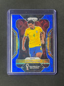 2022 Panini Prizm FIFA World Cup Qatar Marquinhos Blue Choice 55/135