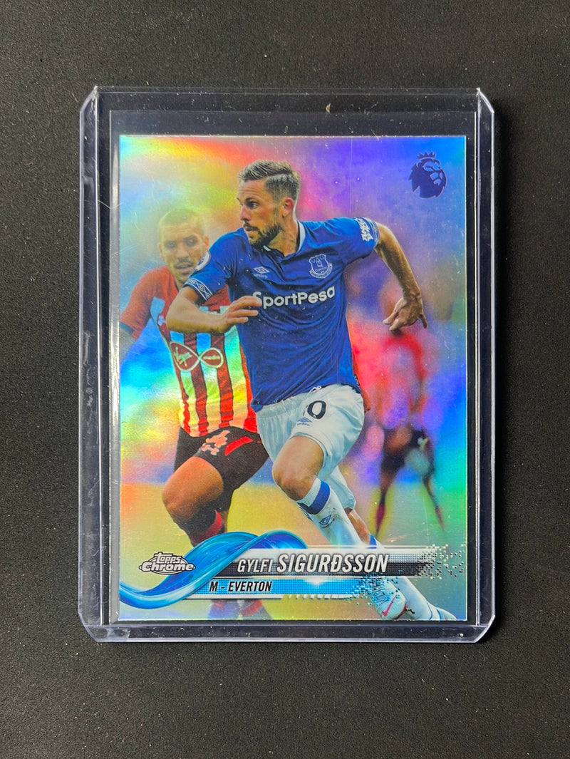 2018-19 Topps Chrome Premier League Gylfi Sigurdsson Refractor