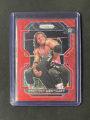 2022 Prizm WWE Bret "Hit Man" Hart Ruby Wave Prizm