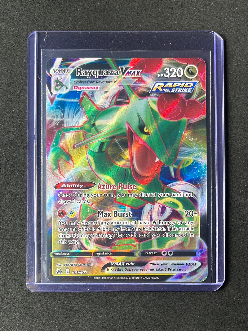 Pokemon TCG Crown Zenith Rayquaza VMAX 101/159