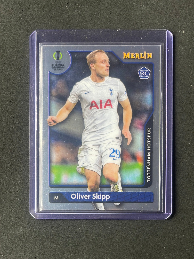 2021-22 Topps Merlin Chrome UEFA Champions League Oliver Skipp