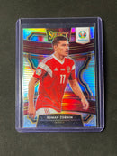 2020 Panini Select UEFA Euro Soccer Roman Zobnin Silver